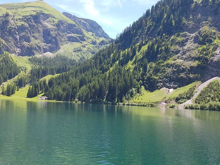 Vilsalpsee Westufer Oberjoch, Oberallgäu Radtouren