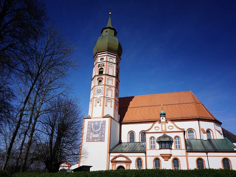 Kloster Andechs Wanderungen und Rundwege komoot