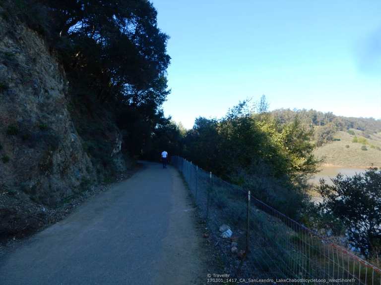 Lake chabot 2024 bike trail