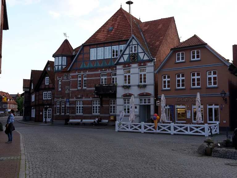 Altstadt Hitzacker - Hitzacker Runde von Dannenberg ...