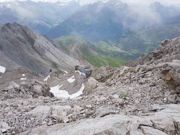 Valluga Wanderungen und Rundwege komoot