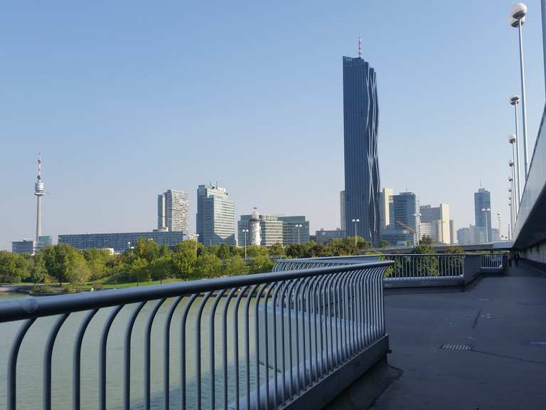 Reichsbrücke Radtouren und Radwege komoot
