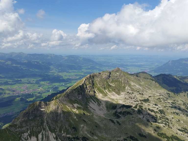 Nebelhorn climb via Oberstdorf, 7.8 km, 1925 m
