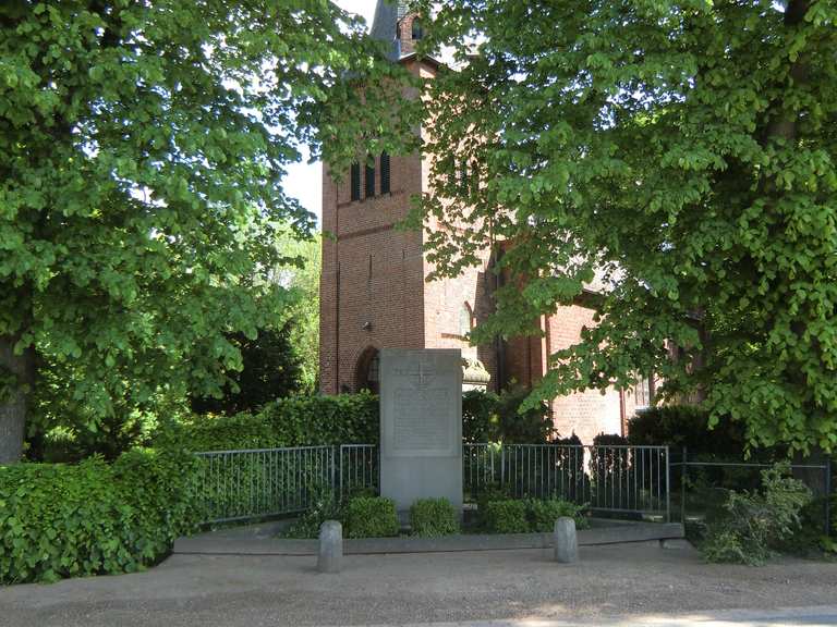 An der Moorlosen Kirche Bremen, Deutschland Radtouren