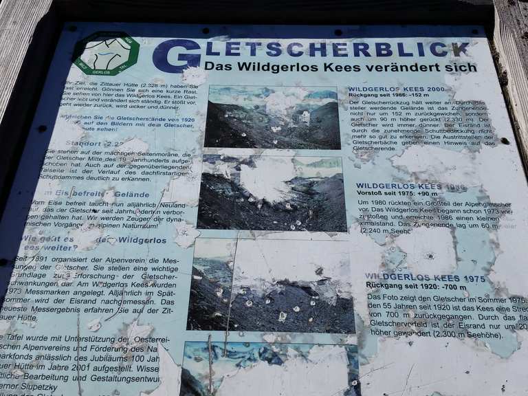 Wildgerloskees Gerlos Zillertal Mountaineering Highlight Komoot