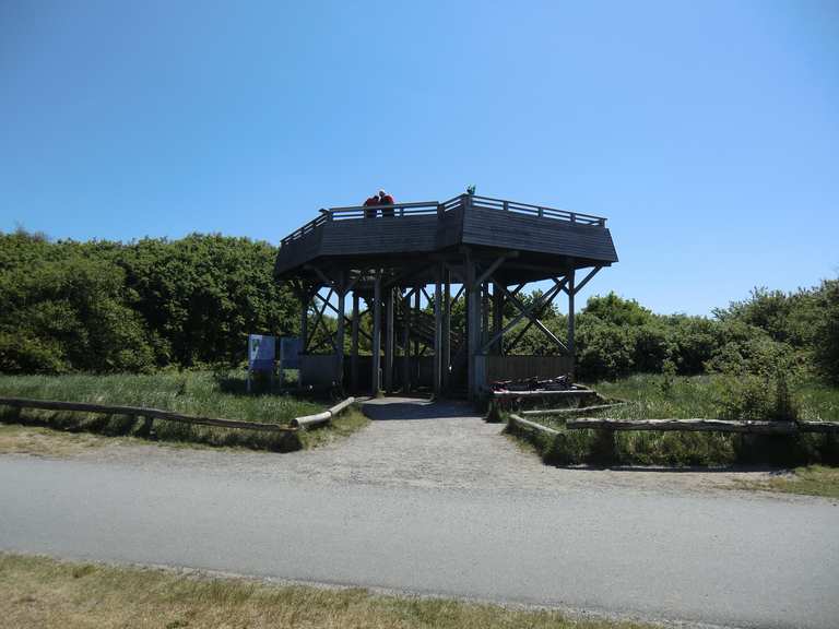 cuxhaven strand sahlenburg mit dem fahrrad