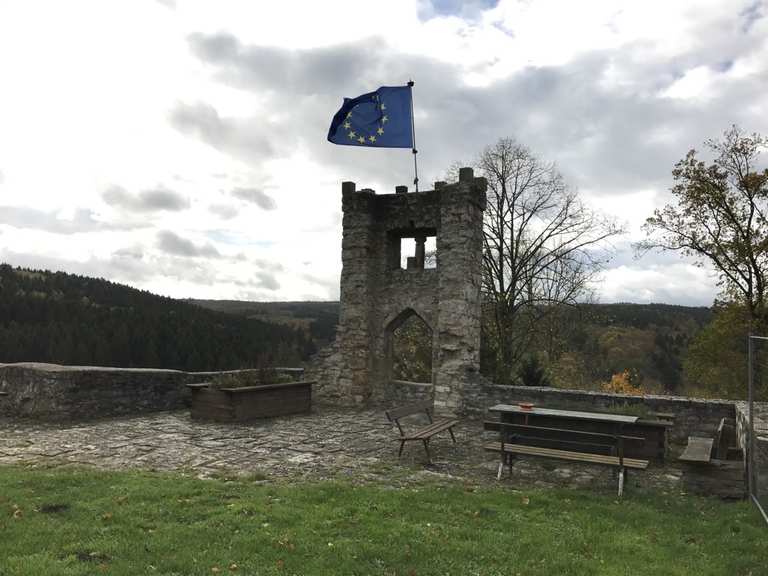 Burgruine Ringelstein: Wanderungen und Rundwege | komoot