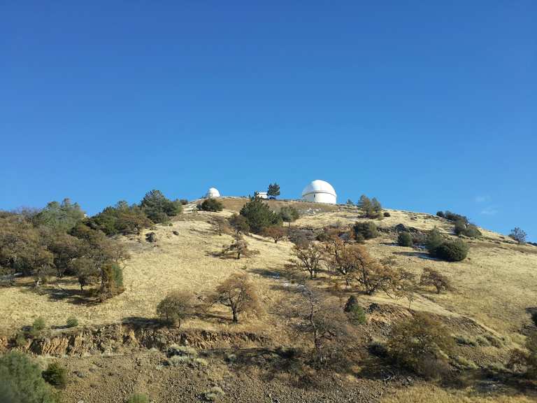 Mount Hamilton & JD Grant Park loop from Berryessa | road ride | Komoot