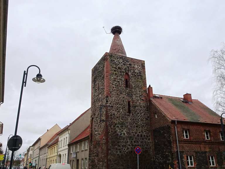 Strausberger Torturm in Altlandsberg Radtouren und Radwege komoot