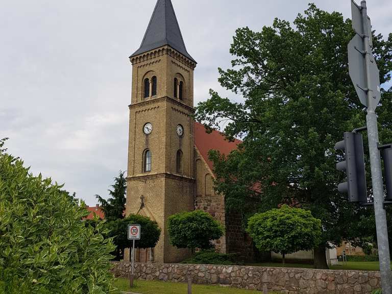 fahrrad s hermsdorf nach mühlenbeck kirche