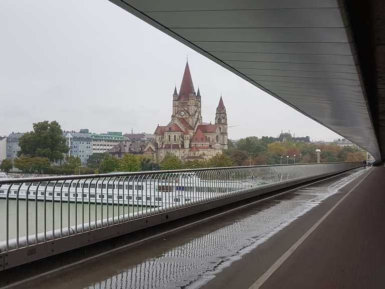 Reichsbrücke Radtouren und Radwege komoot