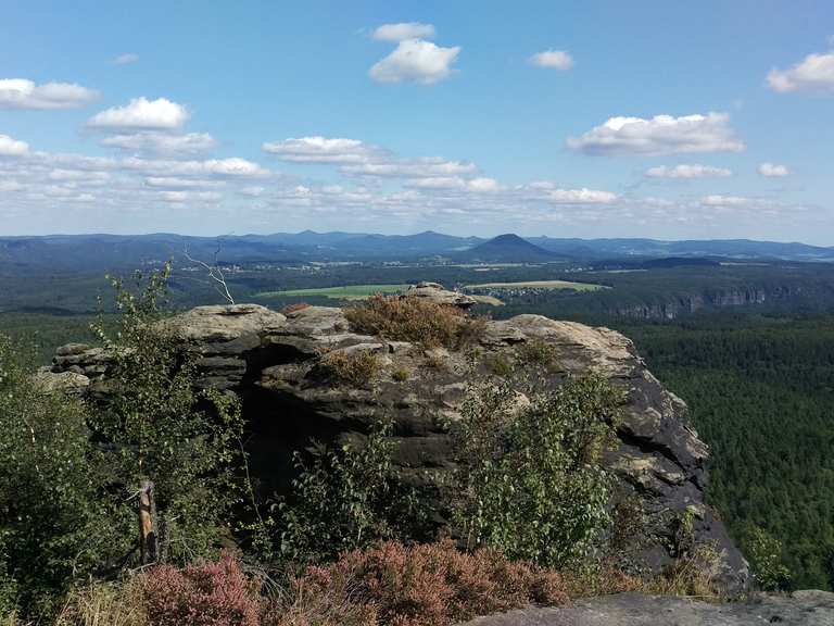 Großer Zschirnstein Wanderungen und Rundwege komoot