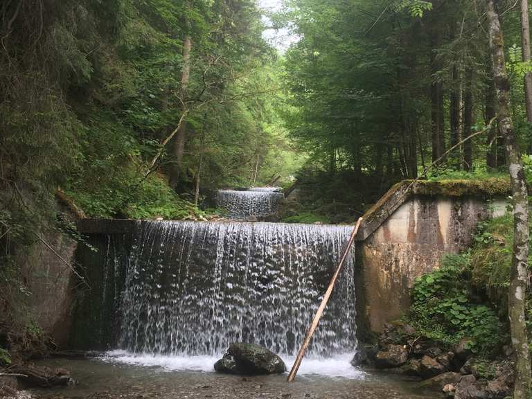 Gaisalpbachwasserfall – Unterer Gaisalpsee loop from Reichenbach | hike ...