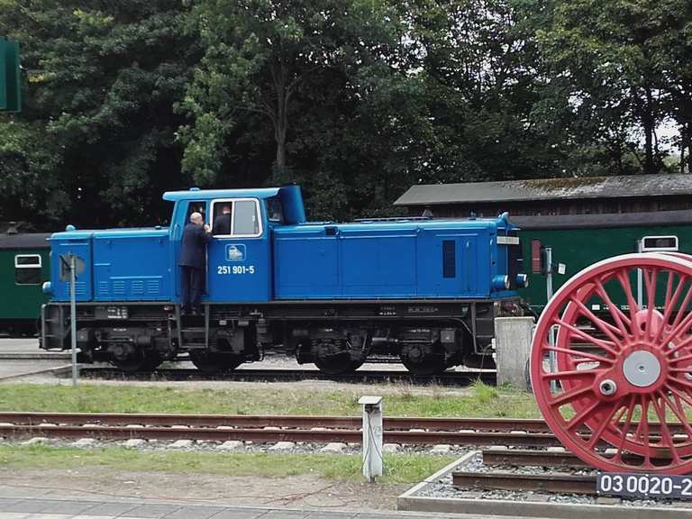 Rasender Roland Putbus, VorpommernRügen Radtouren