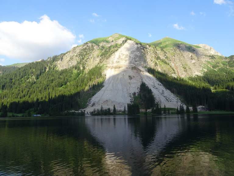 Vilsalpsee Westufer Oberjoch, Oberallgäu Radtouren