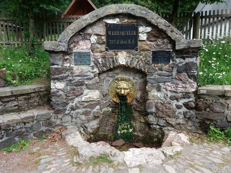 Werraquelle: Wanderungen und Rundwege | komoot