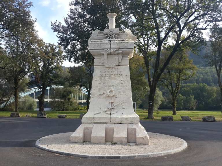 Steamship inventor memorial Jouffroy d'Abbans - Doubs ...