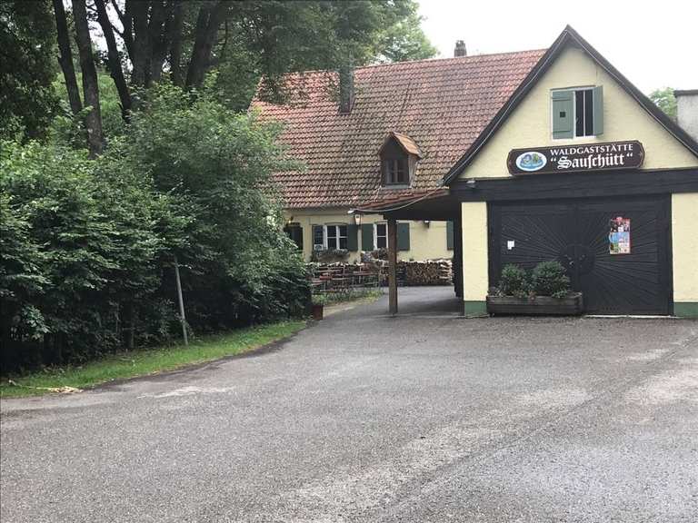 Kirche Mariä Heimsuchung Waldgaststätte Sauschütt Runde von