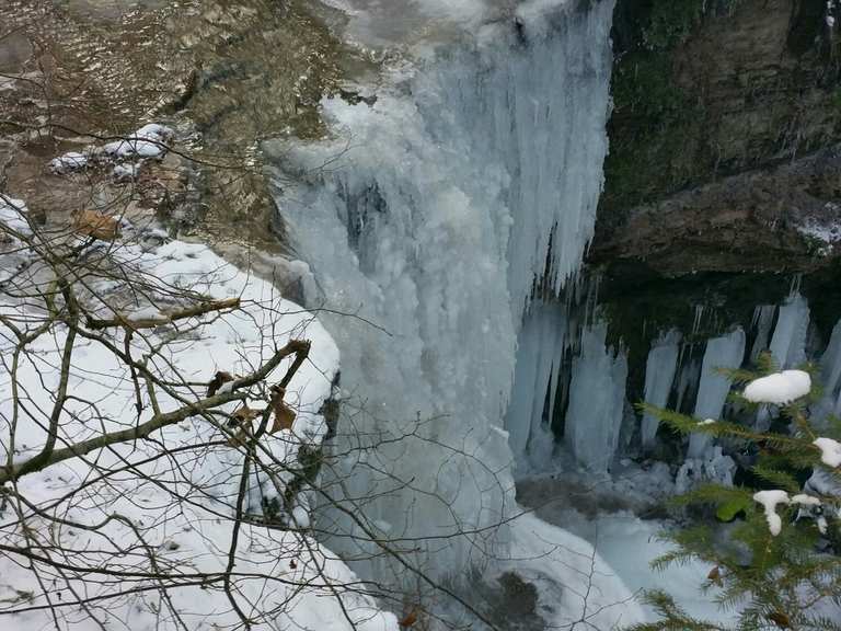 Vorderer Hörschbachwasserfall Wanderungen und Rundwege komoot