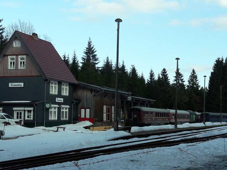 Bahnhof Rennsteig: Wanderungen und Rundwege | komoot