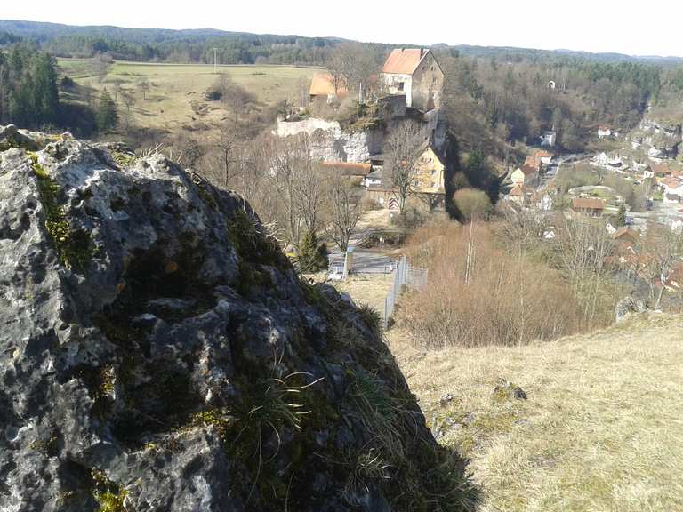 Hohe Warte über Pottenstein Wanderungen und Rundwege komoot