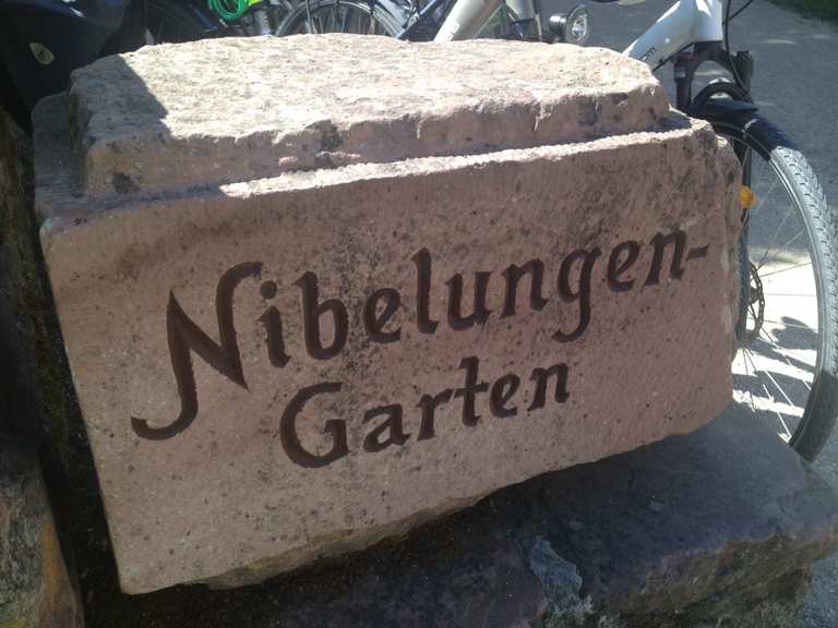 Nibelungen Garten Neckarsteinach Loop From Neckarsteinach Bike