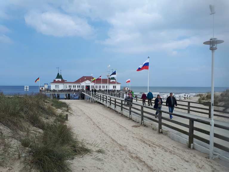 Seebrücke Ahlbeck Ostsee, Deutschland RadtourenTipps