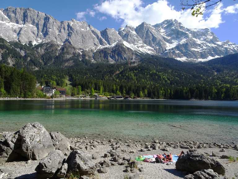 Eibsee Badeplatz : Radtouren und Radwege | komoot