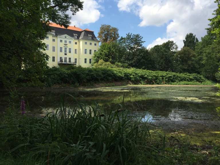 Schloss Knauthain mit Schlosspark Itinéraires de rando et marche Komoot