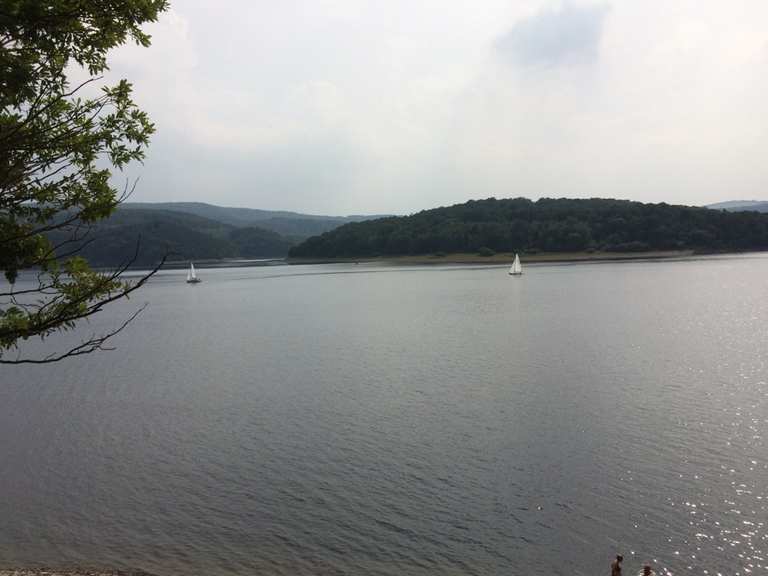 rursee rundfahrt fahrrad