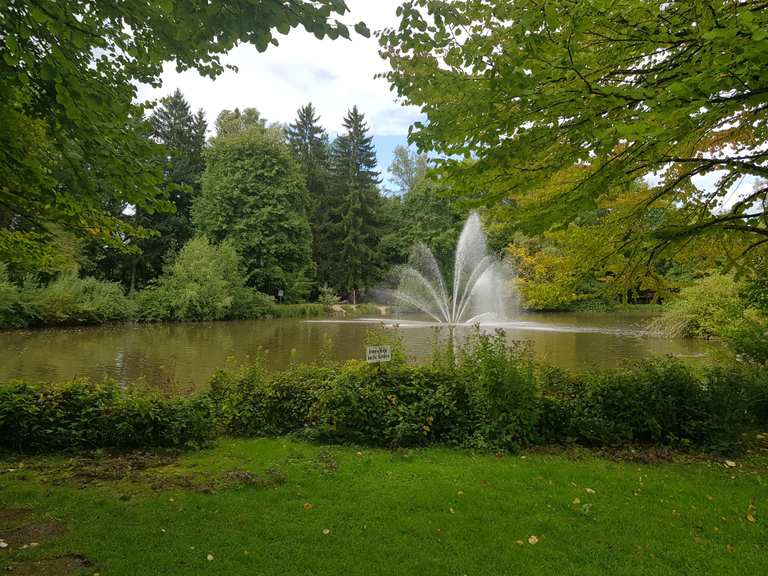Kurpark Wanderungen und Rundwege komoot