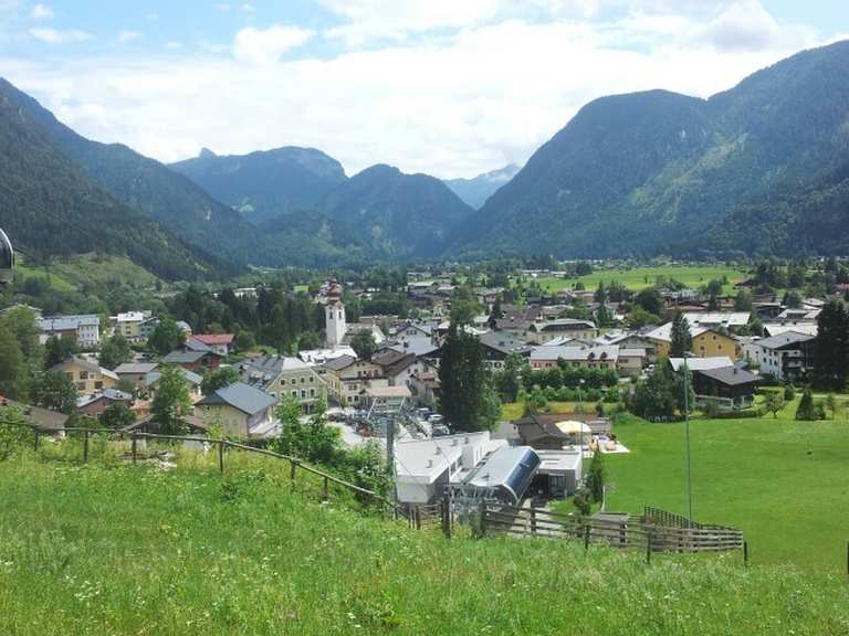 Ausblick auf die Steinberge – Lofer loop from Lofer | mountain bike ...