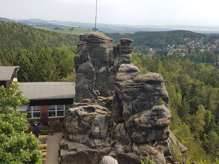 Nonnenfelsen Wanderungen und Rundwege komoot