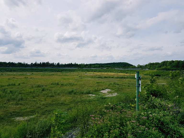 Oberbecken Pumpspeicherkraftwerk Happurg: Mountainbike-Touren und ...
