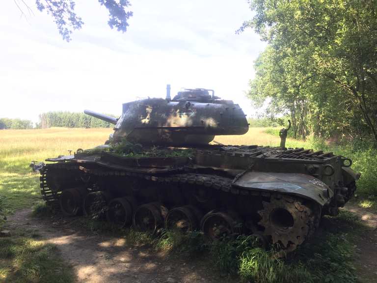 Panzerwracks Radtouren und Radwege komoot