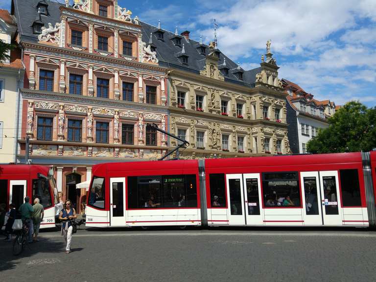 Erfurt Fischmarkt: Wanderungen und Rundwege | komoot