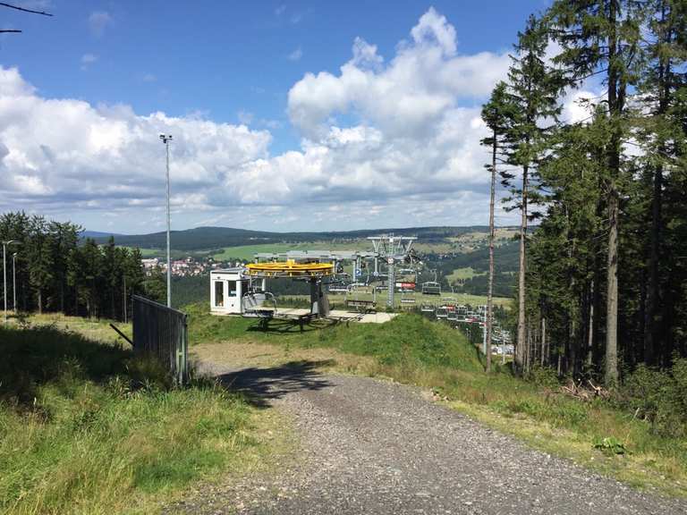 Plešivec (Pleßberg) MountainbikeTouren und Trails komoot