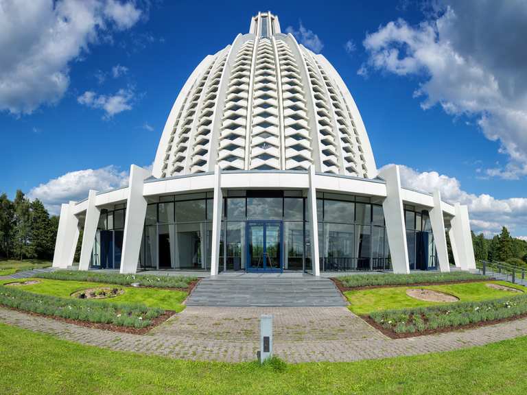 RitterWeiher Baha'i Haus der Andacht Runde von Hofheim