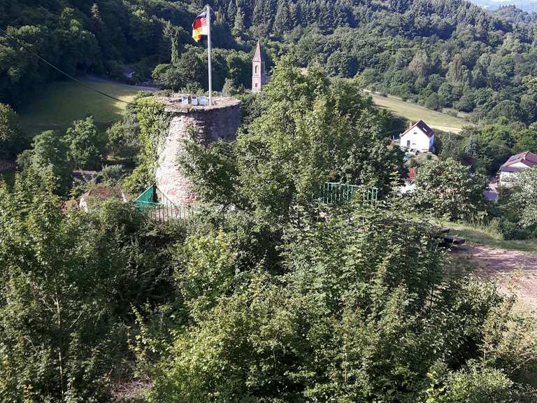 Burgruine Falkenstein Wanderungen und Rundwege komoot