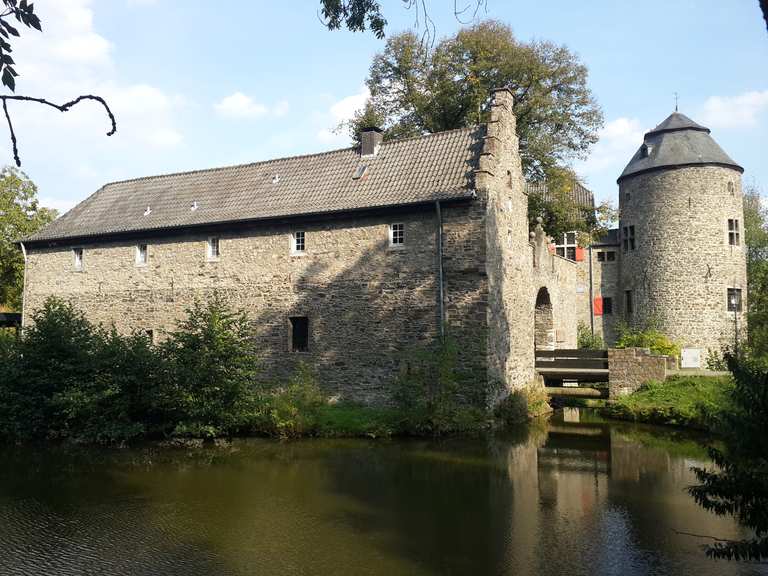 Wasserburg Haus zum Haus Ratingen, Mettmann Radtouren