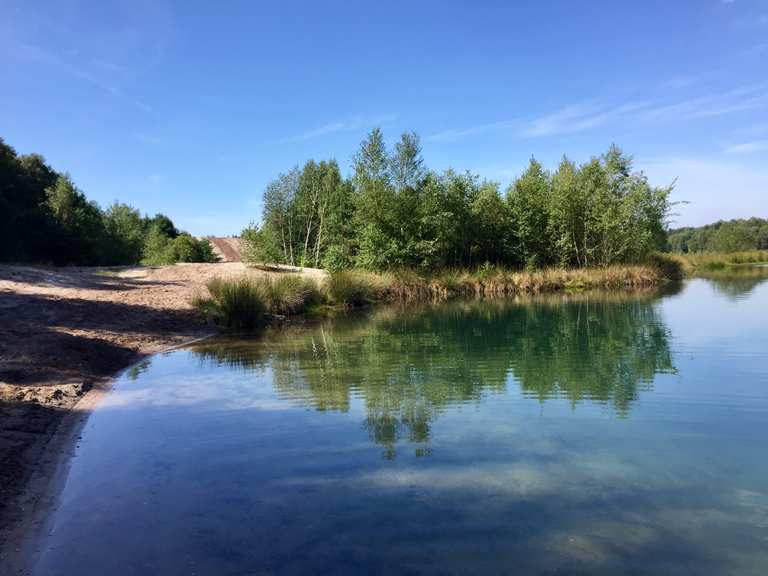 Heye Glas See Landesbergen, Nienburg/Weser Wanderweg