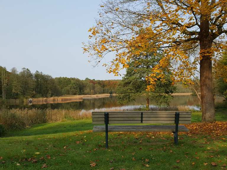 Dagowsee Neuglobsow Runde von Neuglobsow Wanderung Komoot