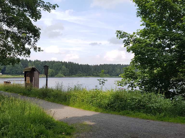 Waldseebad Hausberger Teich Wanderungen und Rundwege komoot