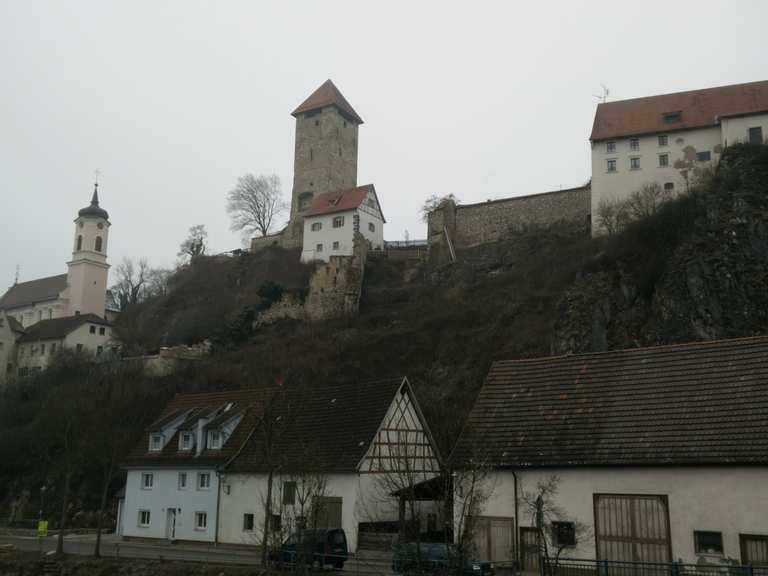 Burg Rechtenstein (Ruine) Wanderungen und Rundwege komoot