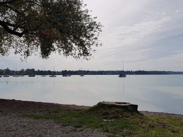 Wörthsee Der Wörthsee Runde von Inning am Ammersee