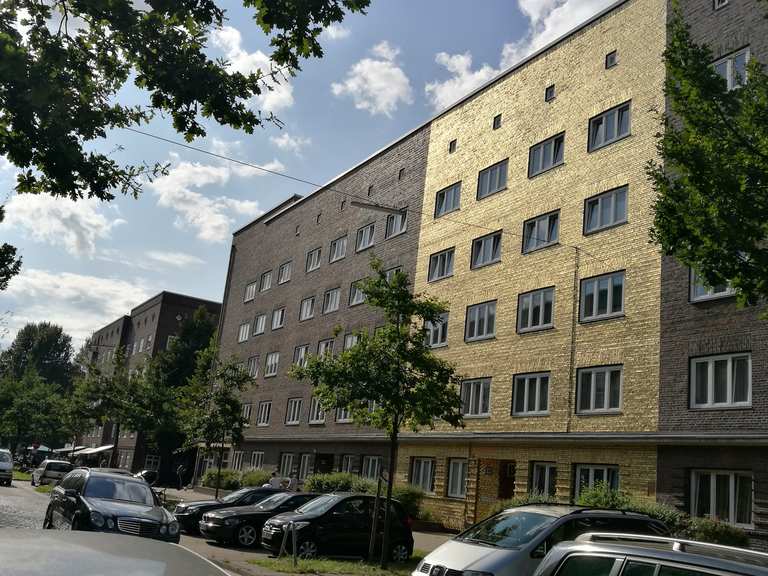 Das "Goldene Haus" auf der Veddel Wanderungen und Rundwege komoot