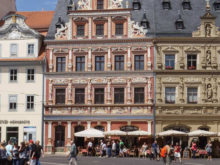 Erfurt Fischmarkt: Wanderungen und Rundwege | komoot