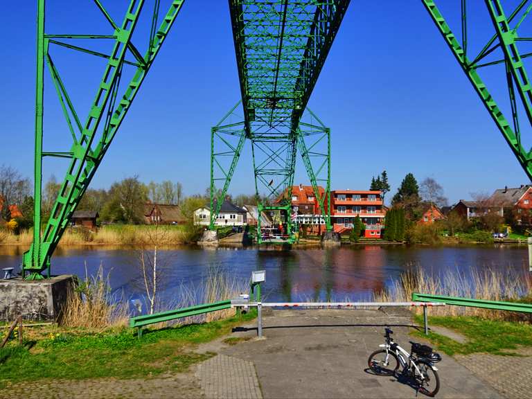 Schwebefähre Osten Hemmoor, Cuxhaven Radtouren