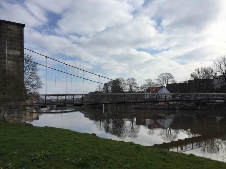Drahtbrücke Radtouren und Radwege komoot