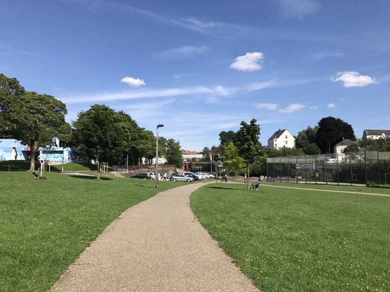 Die Ohligser Heide Korkenziehertrasse Runde von